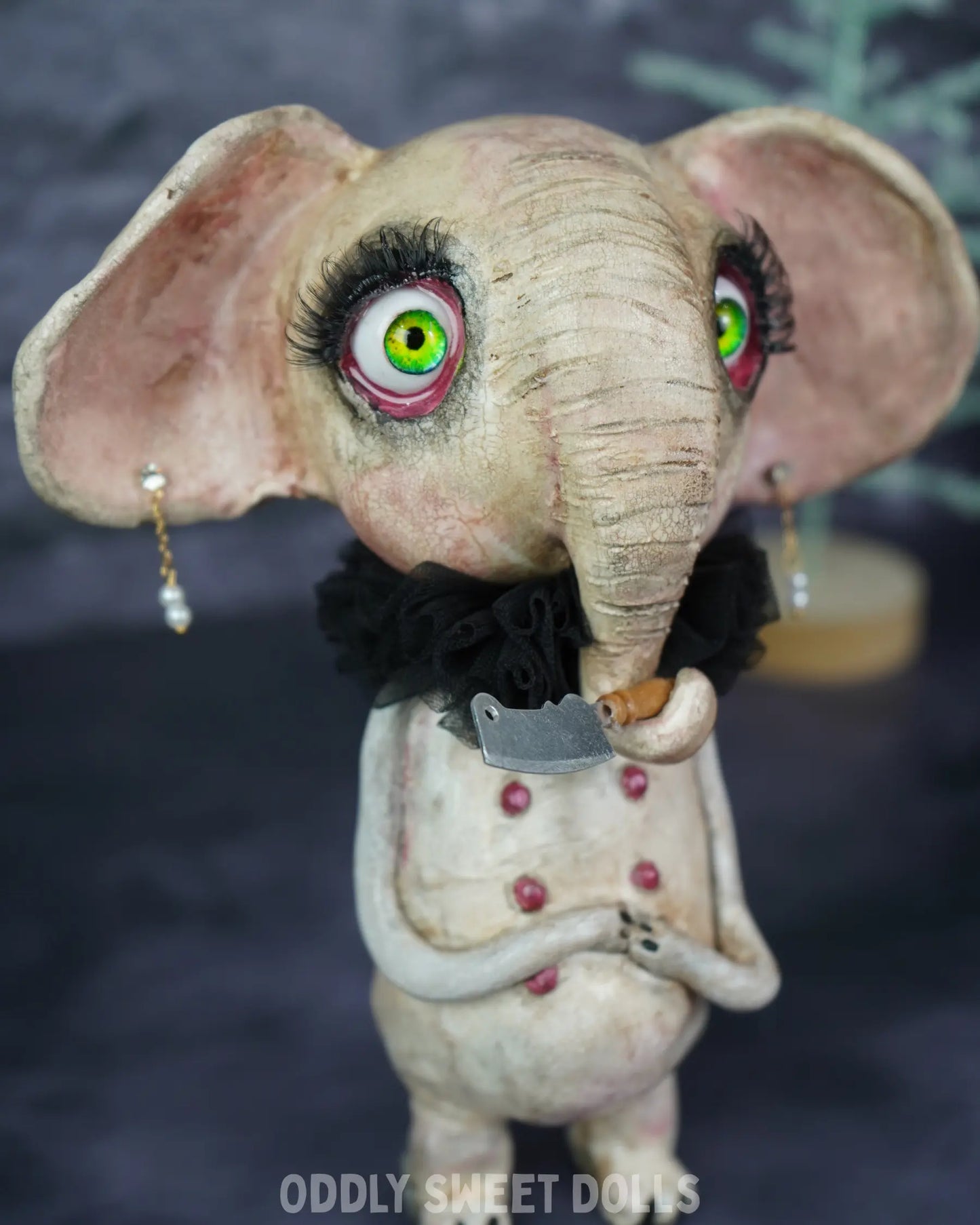 Butcher Elephant - Penny - Ready To Ship Oddly Sweet Art