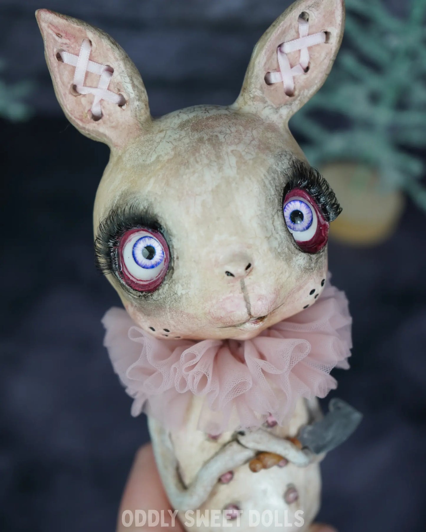 Butcher Bunny - Petunia - Ready To Ship Oddly Sweet Art