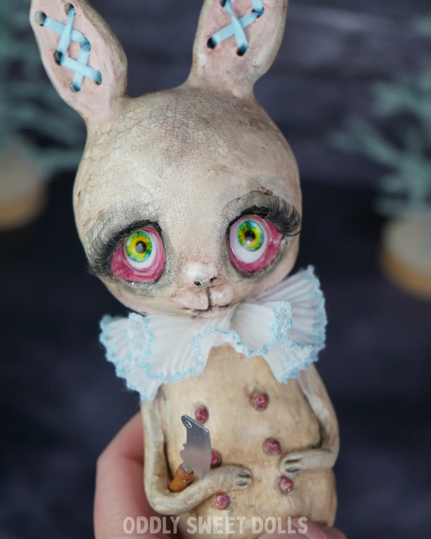 Butcher Bunny - Grimble - Ready To Ship Oddly Sweet Art
