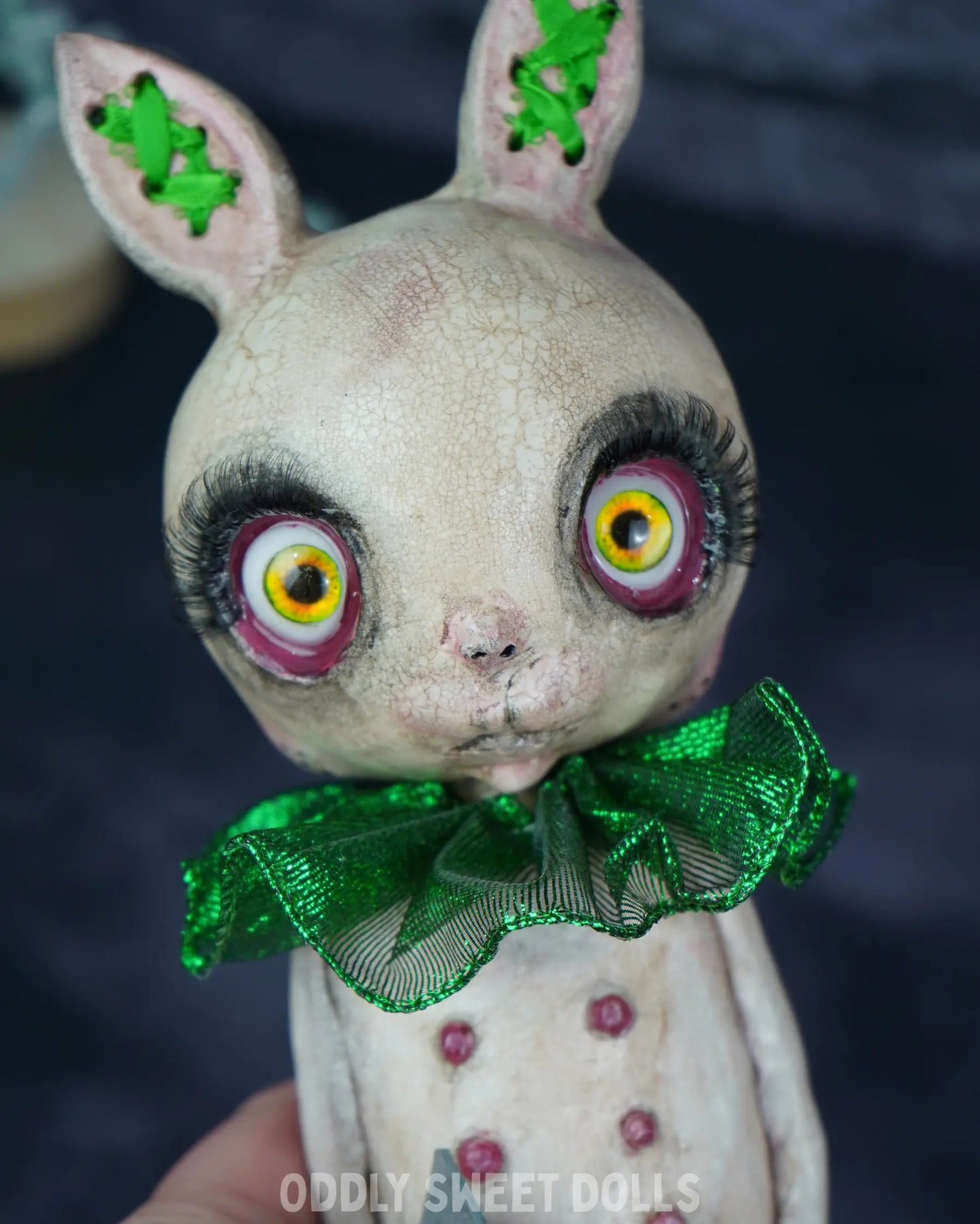 Butcher Bunny - Cabbage Carl - Ready To Ship Oddly Sweet Art
