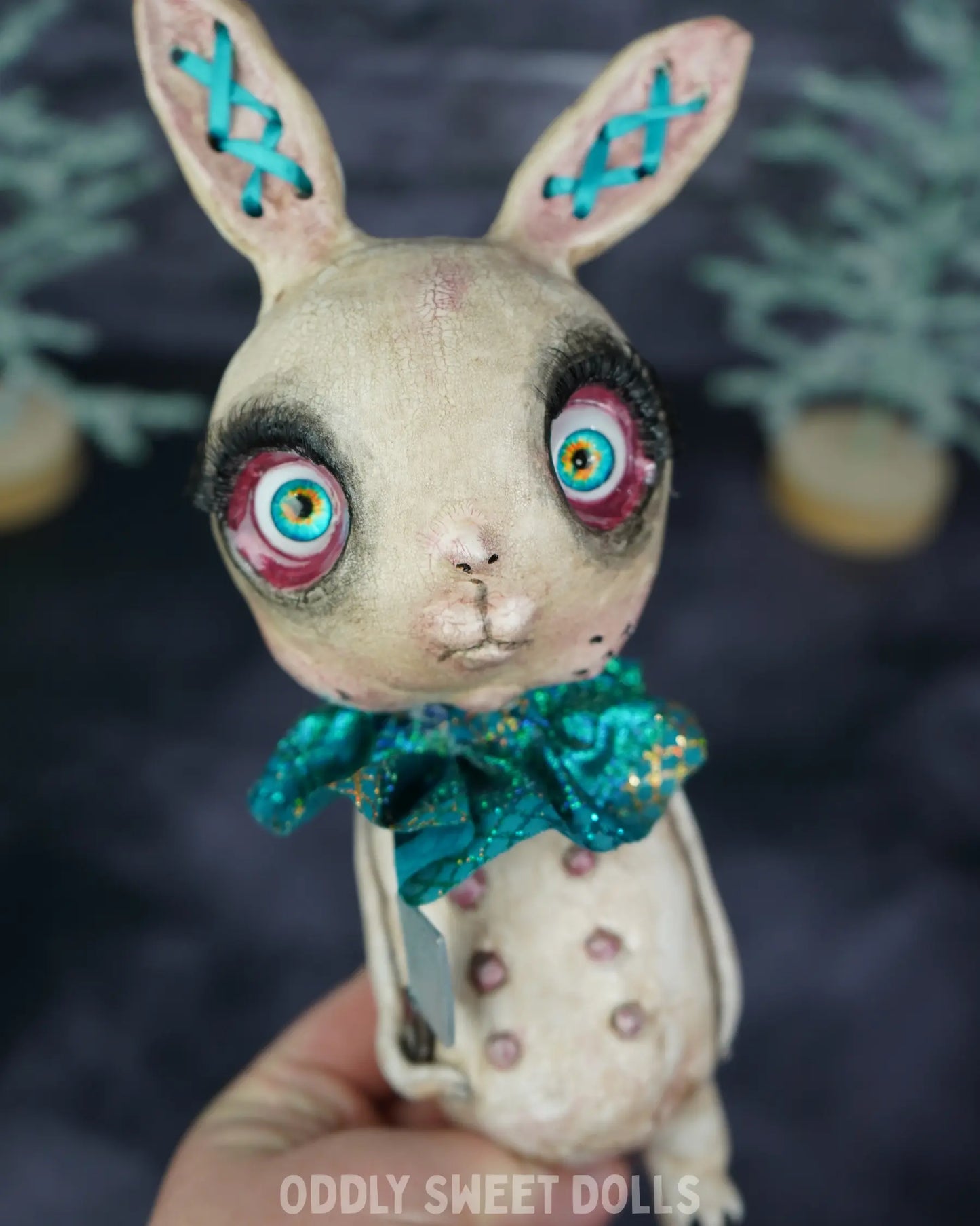 Butcher Bunny - Loopy Lila - Ready To Ship Oddly Sweet Art
