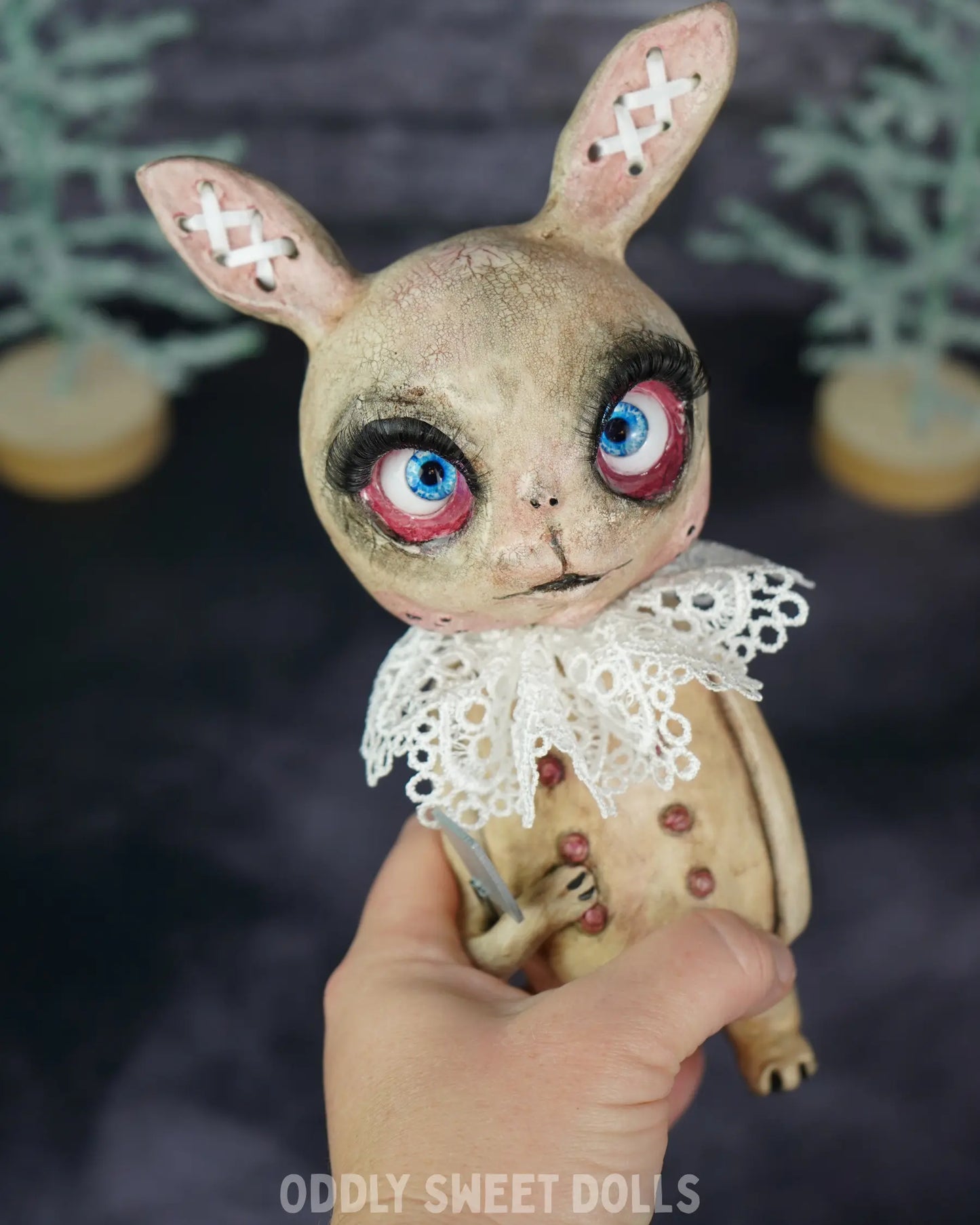 Butcher Bunny - Sir Chompington - Ready To Ship Oddly Sweet Art