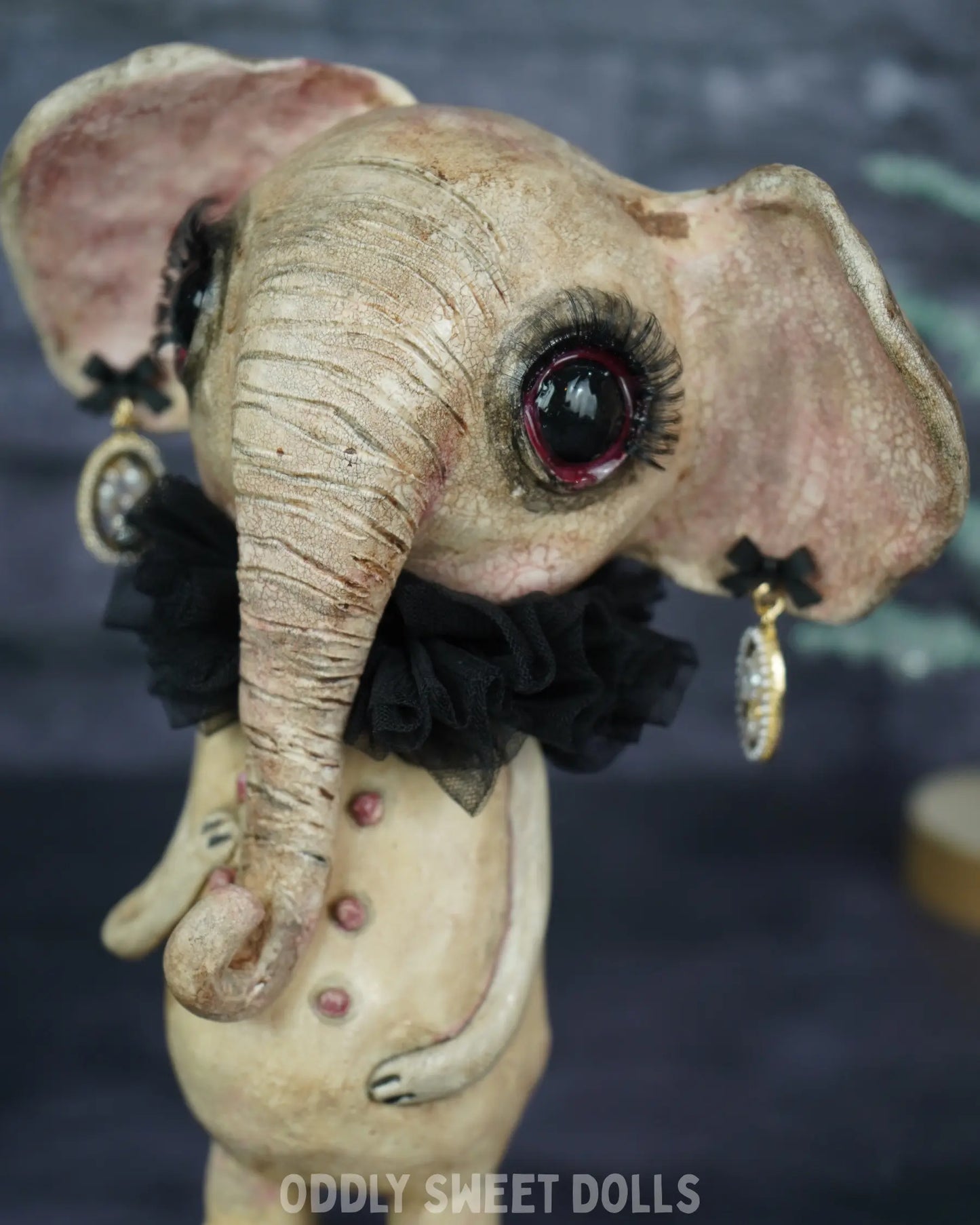 Butcher Elephant - Snouty Sue - Ready To Ship Oddly Sweet Art