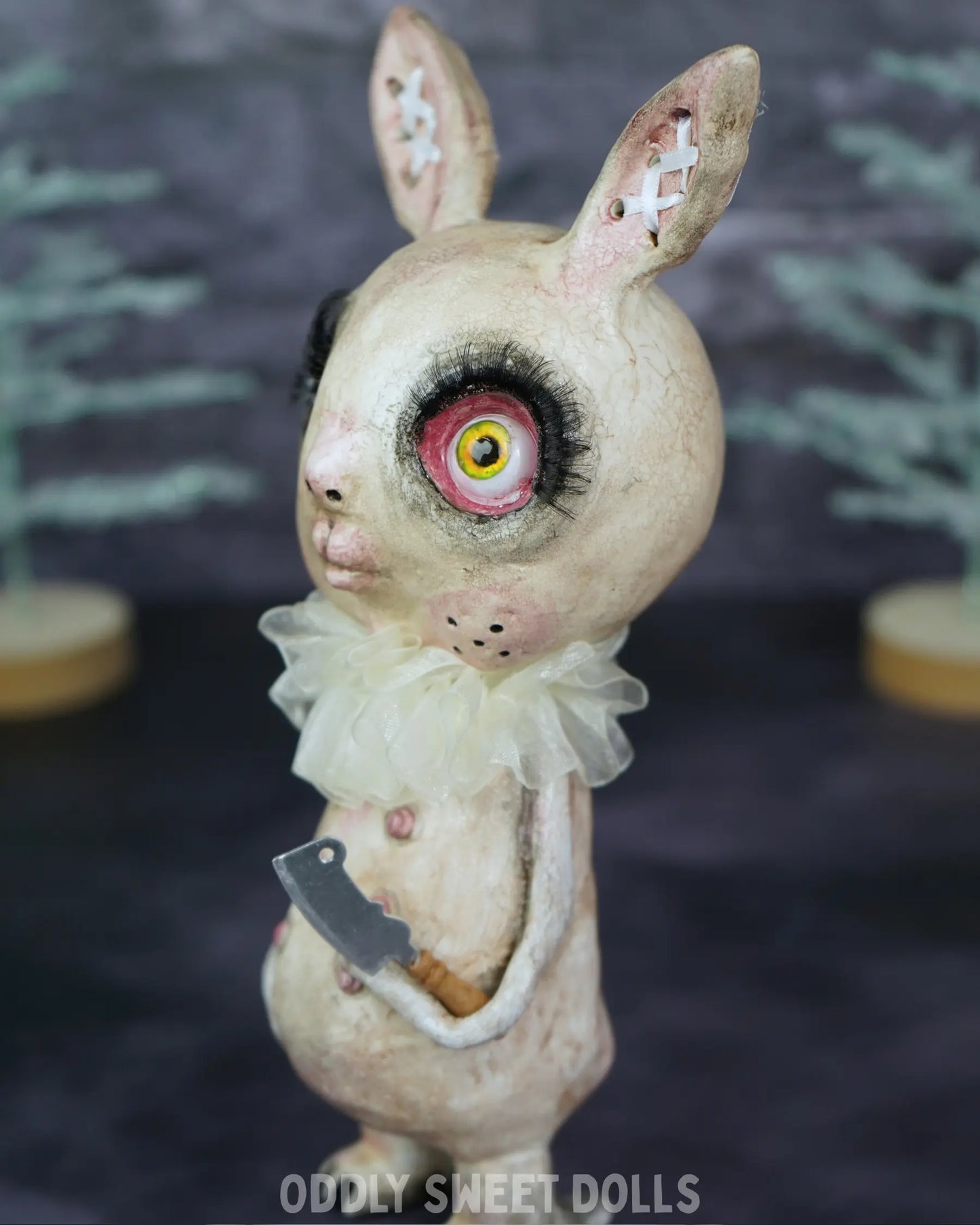 Butcher Bunny - Mopsy Mayhem - Ready To Ship Oddly Sweet Art