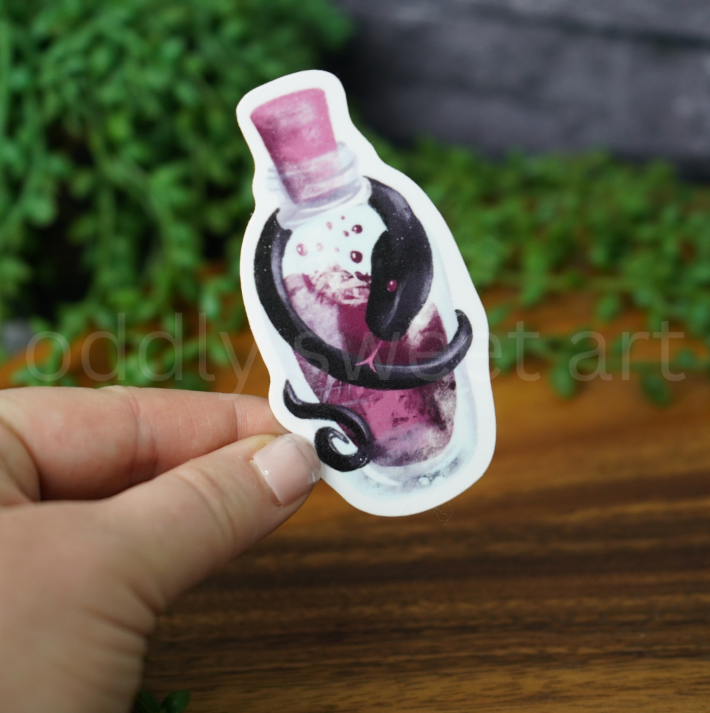 Snake Posion Sticker