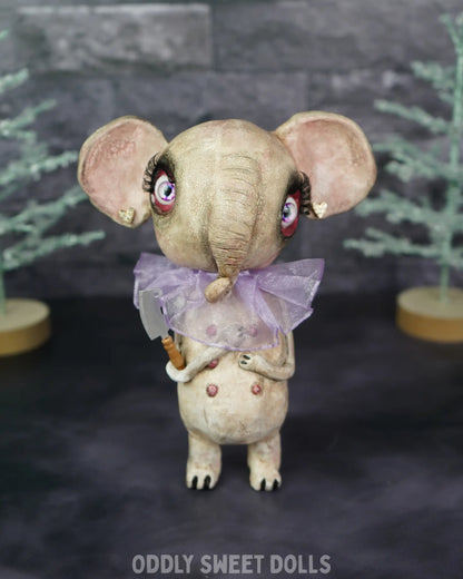 Butcher Elephant - Ellie Gloom - Ready To Ship Oddly Sweet Art