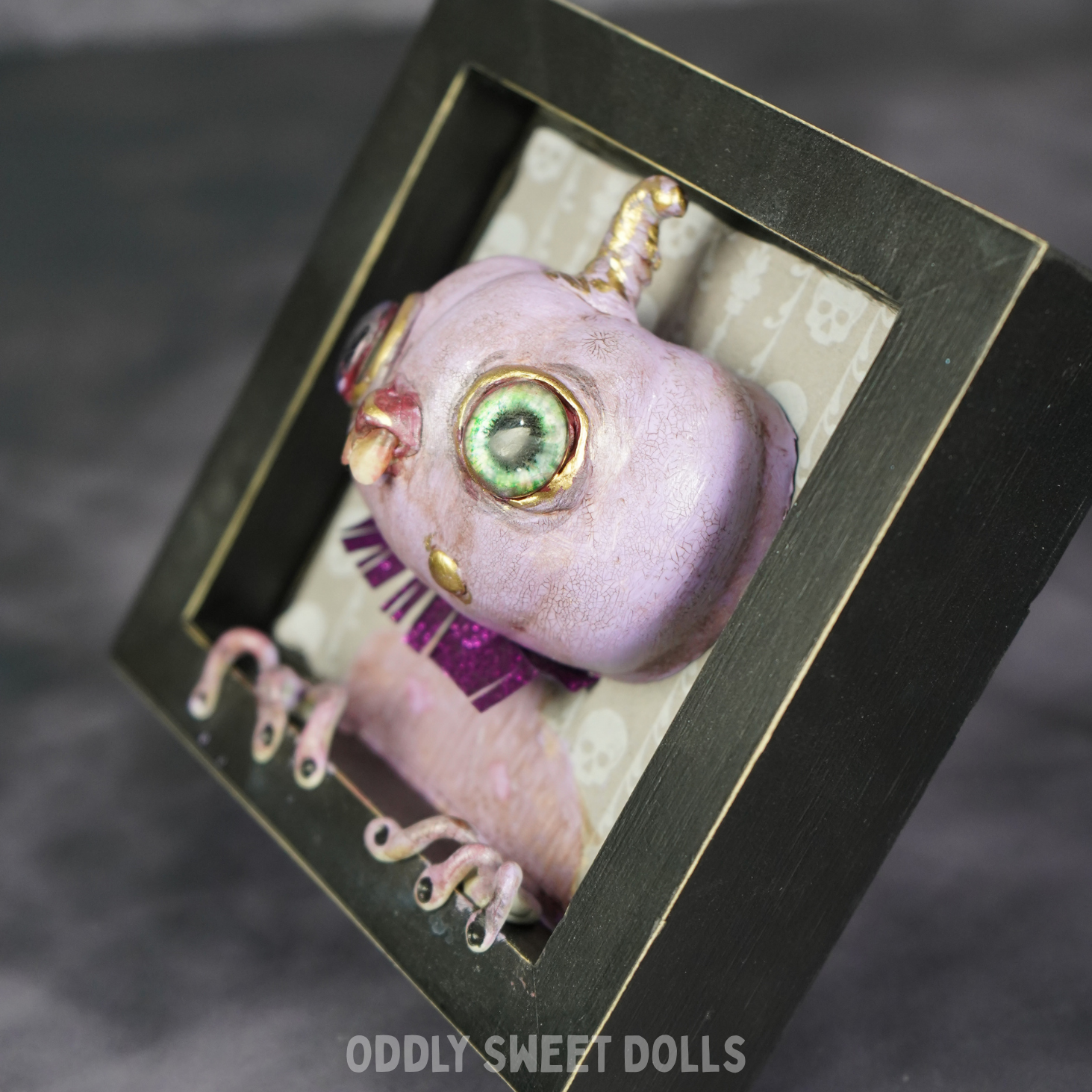 Twinkle Rot - 3D Framed Pumpkin Oddly Sweet Art