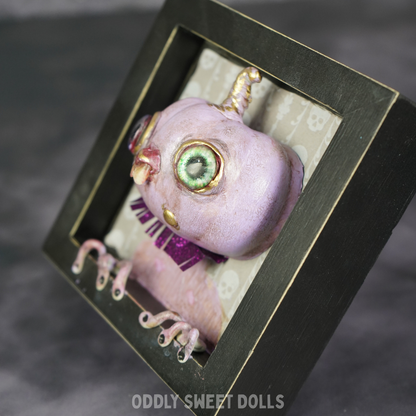 Twinkle Rot - 3D Framed Pumpkin Oddly Sweet Art