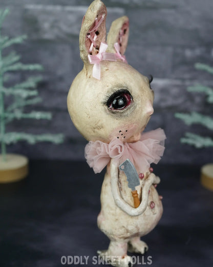 Butcher Bunny - Bubbles - Ready To Ship Oddly Sweet Art