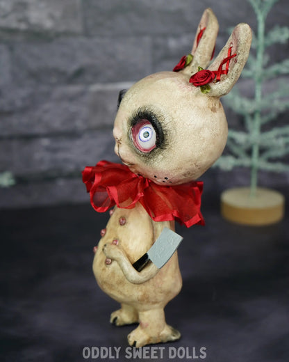 Butcher Bunny - Gory Gloria - Ready To Ship Oddly Sweet Art
