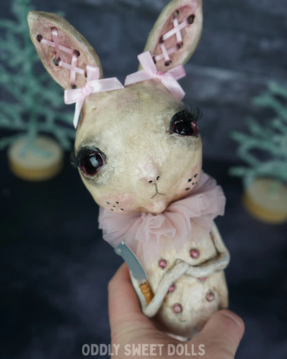 Butcher Bunny - Bubbles - Ready To Ship Oddly Sweet Art