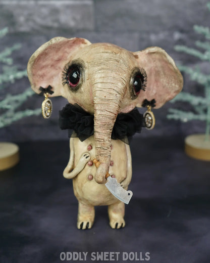 Butcher Elephant - Snouty Sue - Ready To Ship Oddly Sweet Art