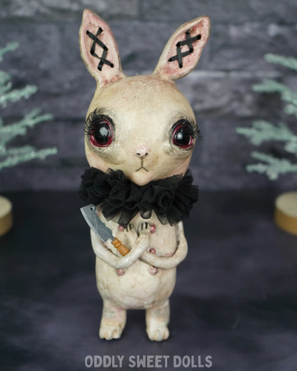 Butcher Bunny - Marble - Ready To Ship Oddly Sweet Art
