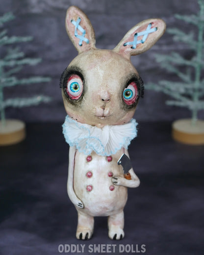 Butcher Bunny - Rudy Rot- Ready To Ship Oddly Sweet Art