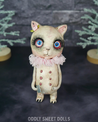 Butcher Cat - Betty - Ready To Ship Oddly Sweet Art