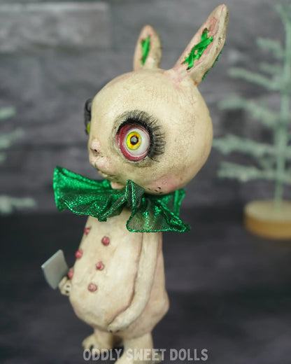 Butcher Bunny - Cabbage Carl - Ready To Ship Oddly Sweet Art