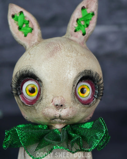 Butcher Bunny - Cabbage Carl - Ready To Ship Oddly Sweet Art