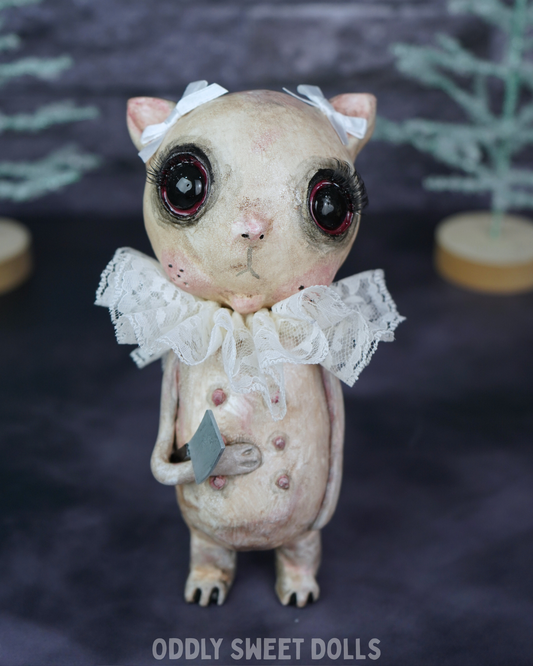 Butcher Cat - Toothpick Tina - Ready To Ship