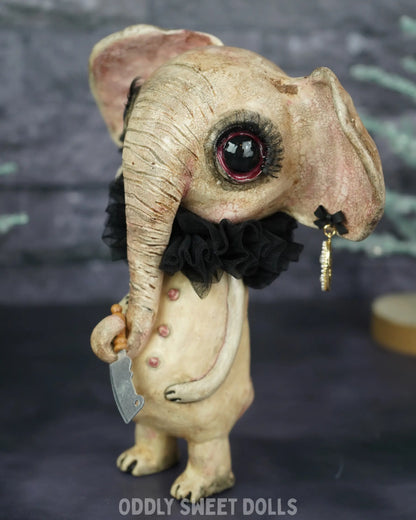 Butcher Elephant - Snouty Sue - Ready To Ship Oddly Sweet Art