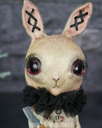 Butcher Bunny - Marble - Ready To Ship Oddly Sweet Art