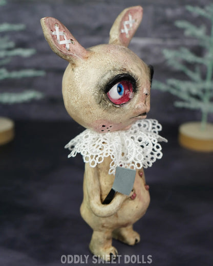 Butcher Bunny - Sir Chompington - Ready To Ship Oddly Sweet Art