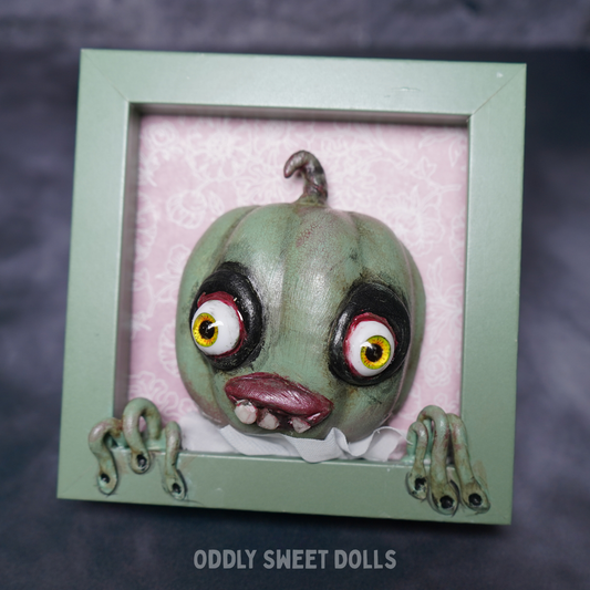 Butter Biscuit Bea - 3D Framed Pumpkin