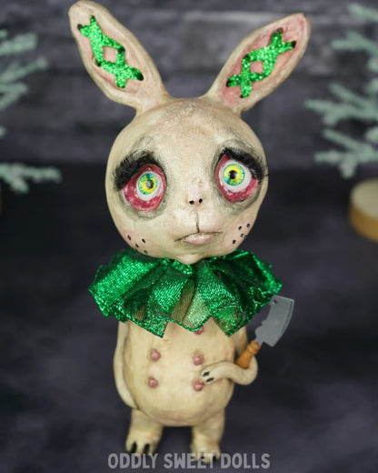 Butcher Bunny - Gizmo Grumps - Ready To Ship Oddly Sweet Art