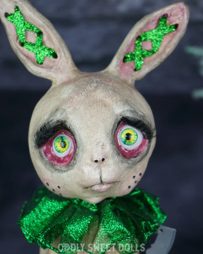 Butcher Bunny - Gizmo Grumps - Ready To Ship Oddly Sweet Art