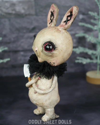 Butcher Bunny - Marble - Ready To Ship Oddly Sweet Art
