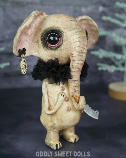 Butcher Elephant - Snouty Sue - Ready To Ship Oddly Sweet Art