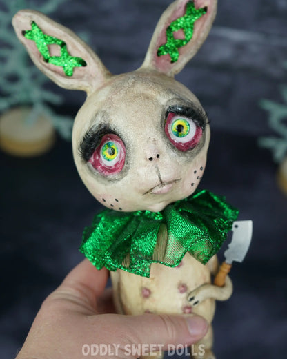 Butcher Bunny - Gizmo Grumps - Ready To Ship Oddly Sweet Art