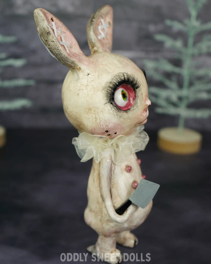 Butcher Bunny - Benny Bludgeon - Ready To Ship Oddly Sweet Art