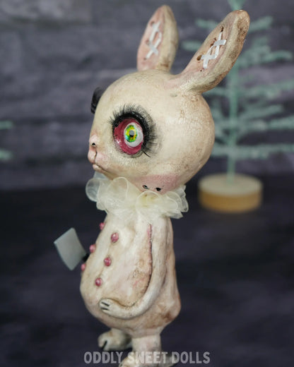 Butcher Bunny - Benny Bludgeon - Ready To Ship Oddly Sweet Art