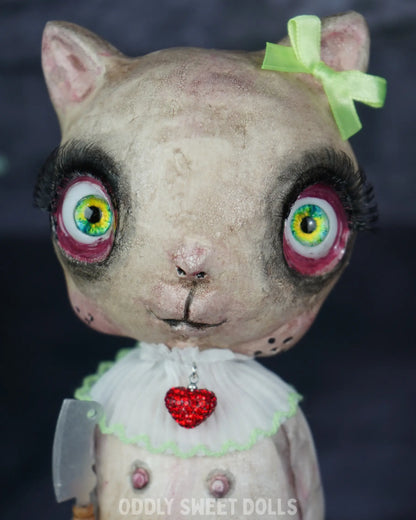 Butcher Cat - Tabitha - Ready To Ship Oddly Sweet Art