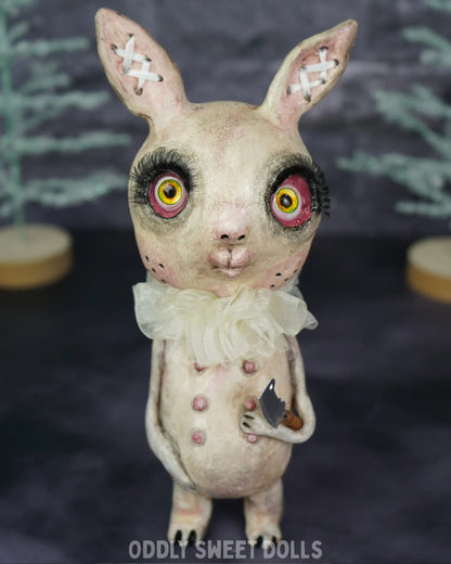 Butcher Bunny - Mopsy Mayhem - Ready To Ship Oddly Sweet Art