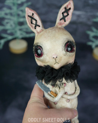 Butcher Bunny - Marble - Ready To Ship Oddly Sweet Art