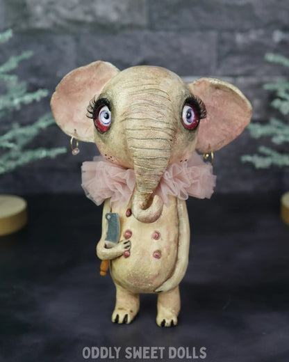 Butcher Elephant - Mel - Ready To Ship Oddly Sweet Art