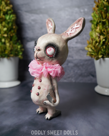 pink bunny figurine