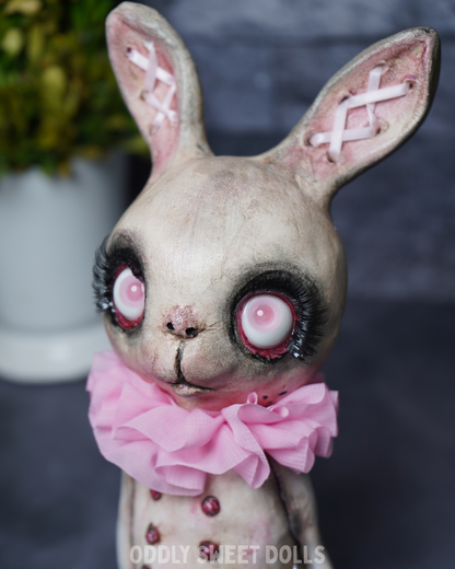 pink bunny figurine