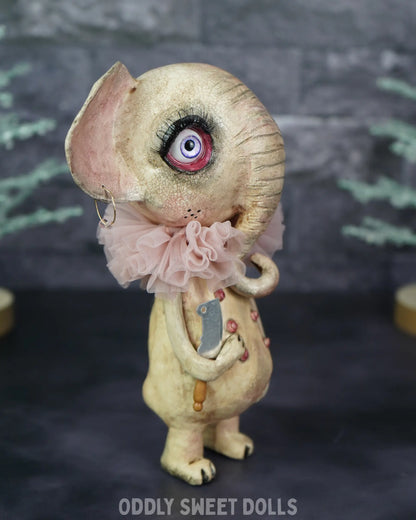 Butcher Elephant - Mel - Ready To Ship Oddly Sweet Art