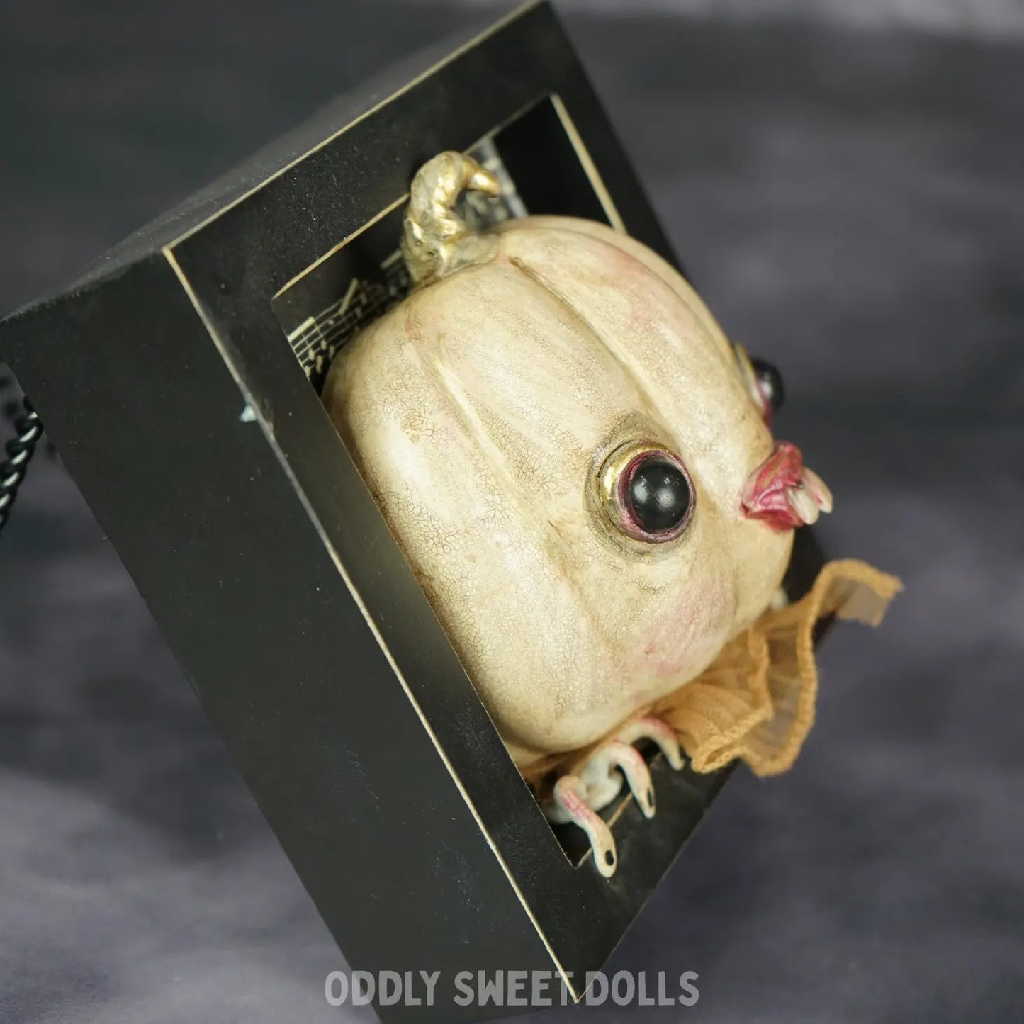 Willow Woe- 3D Framed Pumpkin Oddly Sweet Art