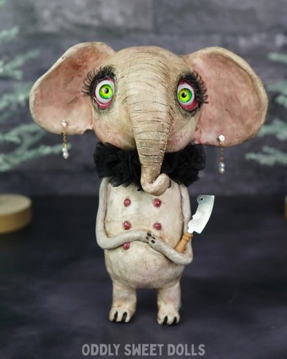 Butcher Elephant - Penny - Ready To Ship Oddly Sweet Art