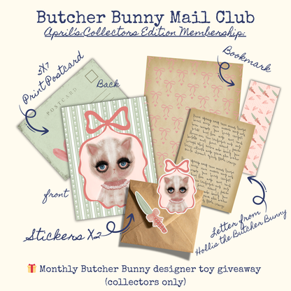 Butcher Bunny Mail Club INTERNATIONAL