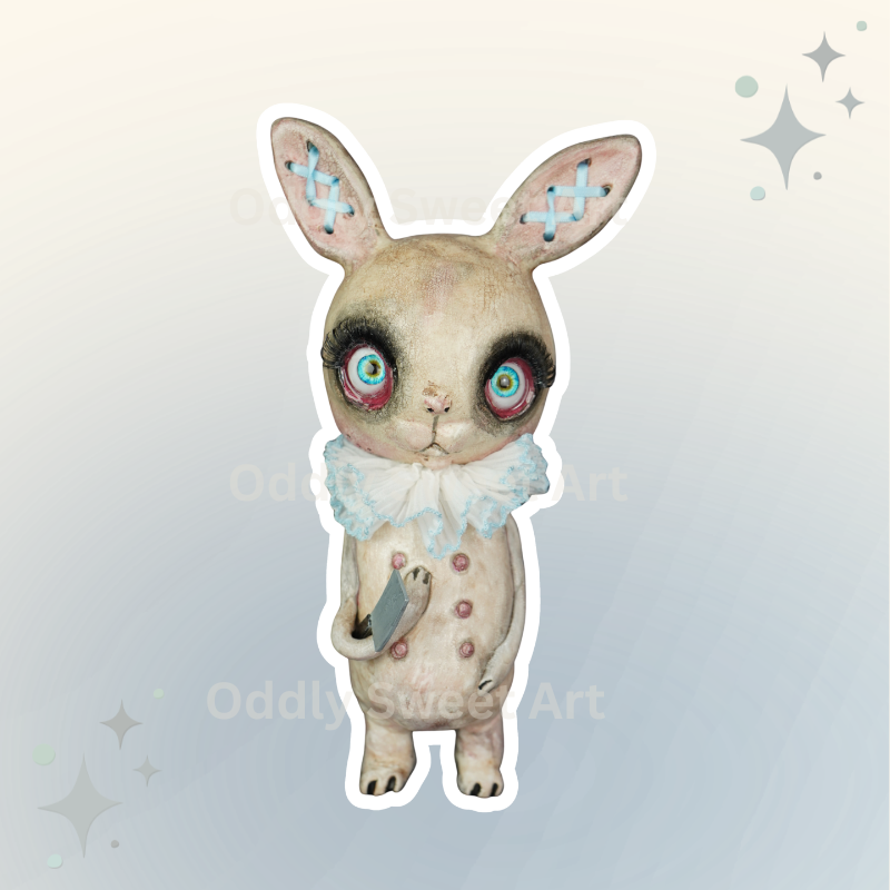 Sticker - Claudia Butcher Bunny