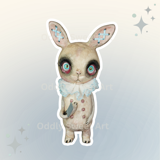 Sticker - Claudia Butcher Bunny