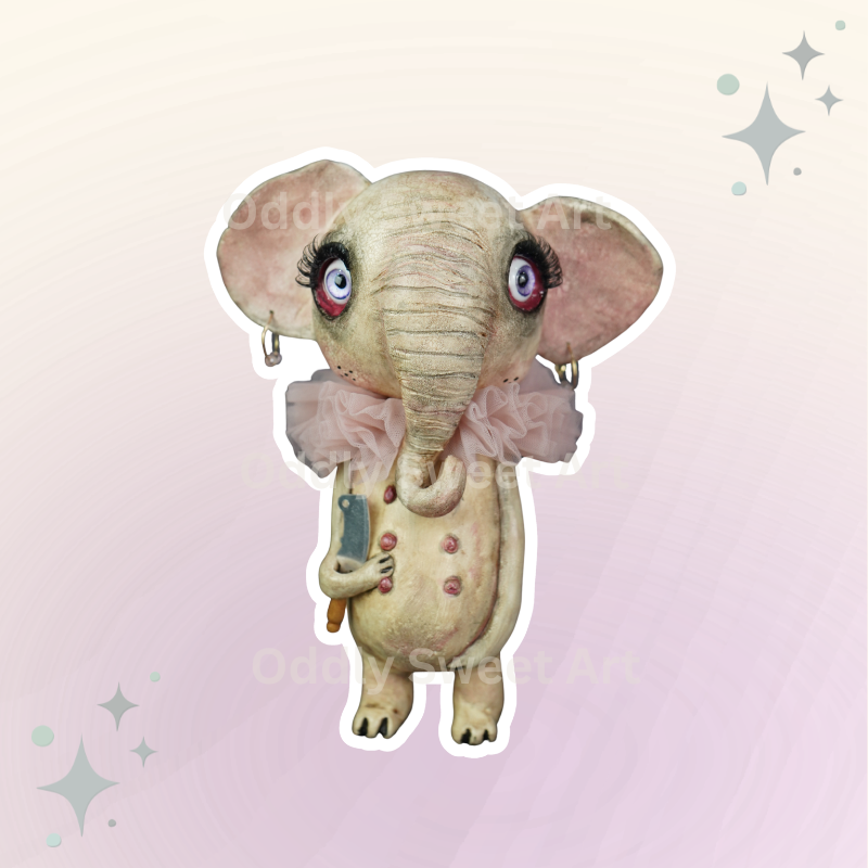Sticker - Mel Butcher Elephant