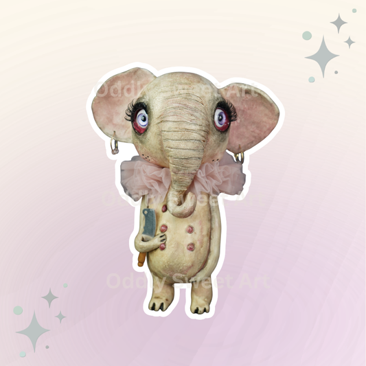 Sticker - Mel Butcher Elephant