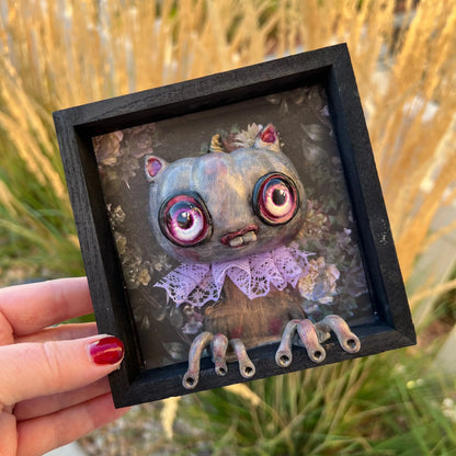 Willow - 3D Framed Pumpkin Oddly Sweet Art