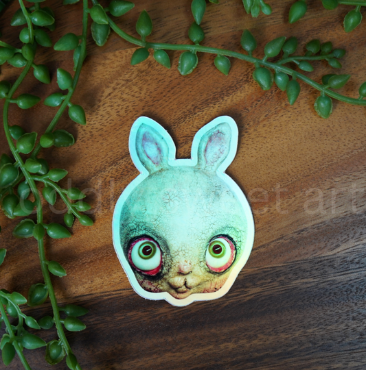 Bunny Holographic Sticker