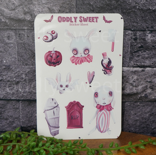 Pink Planner Sticker Sheet